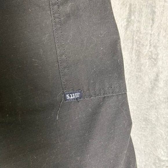5.11 Tactlite Pro Ripstop Cargo Pants Mens 32 x30 Black Utility Army Gorpcore - Picture 11 of 11